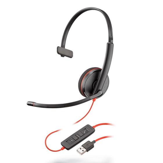 Imagem de Headset POLY Blackwire C3210 Mono USB-A 80S01A6