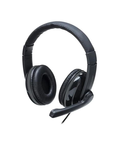 Imagem de Headset Pro Multilaser USB Microfone com Noise Reduction Preto PH317