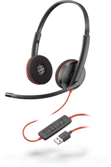 Headset Stereo Usb Blackwire C3220 Usb-A Plantronics Menor preço em Headset Stereo Usb Blackwire C3220 Usb-A Plantronics