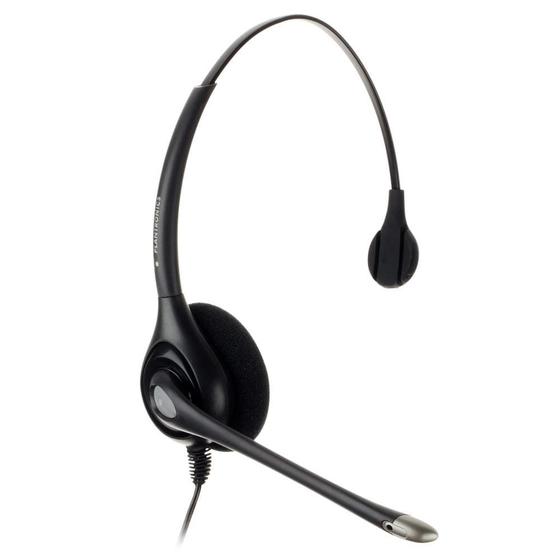 Headset Supra Plus Banda Larga Monoauricular com Antirruído HW251N