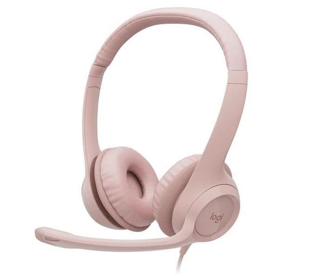 Imagem de Headset Usb Logitech H390 Rosa Com Controle De Volume