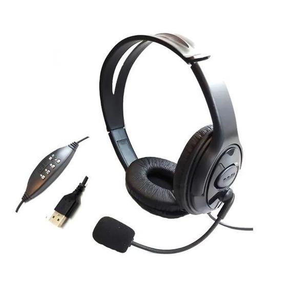 Imagem de Headset Usb Voip Com Cancelador De Ruído - Agem Ahx-3000