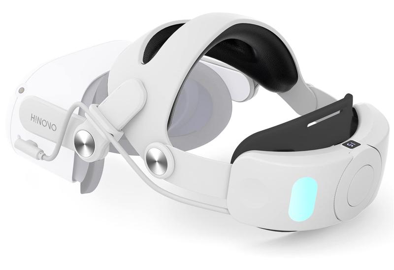 Imagem de Headset VR HINOVO com Bateria de 6000mAh - Compatível com Oculus Quest 2