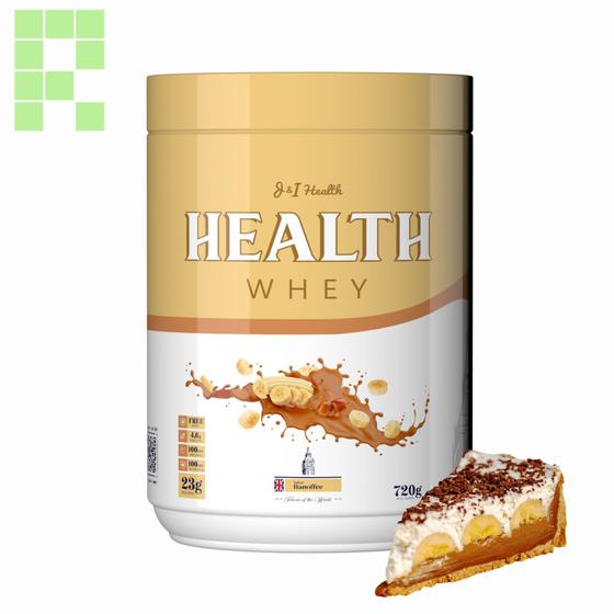 Imagem de Health Whey Protein Glutamina e Creatina 720g sabor Banoffee