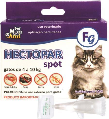 Imagem de Hectopar Spot Antipulgas Gatos Fg Acima de 4Kg - Mon Ami
