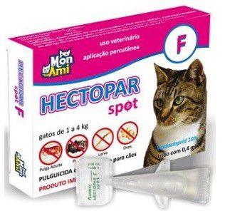 Imagem de Hectopar Spot Antipulgas Gatos Fp 1Kg a 4Kg - Mon Ami