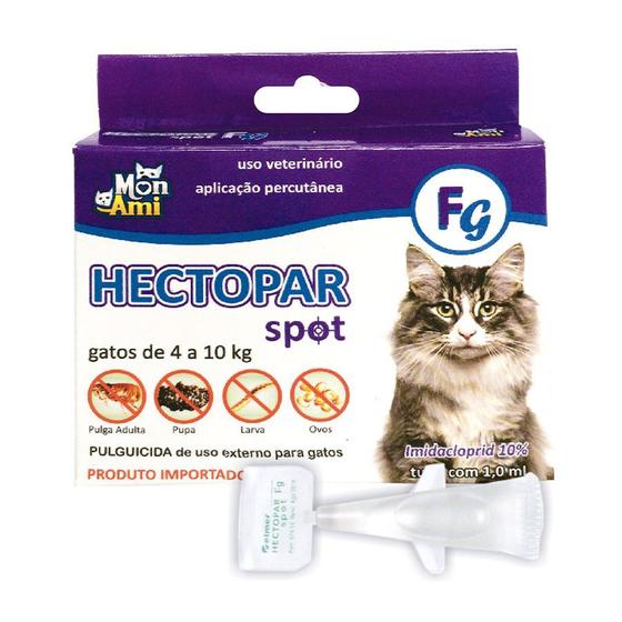 Imagem de Hectopar Spot Fg para Gatos Acima de 4kg