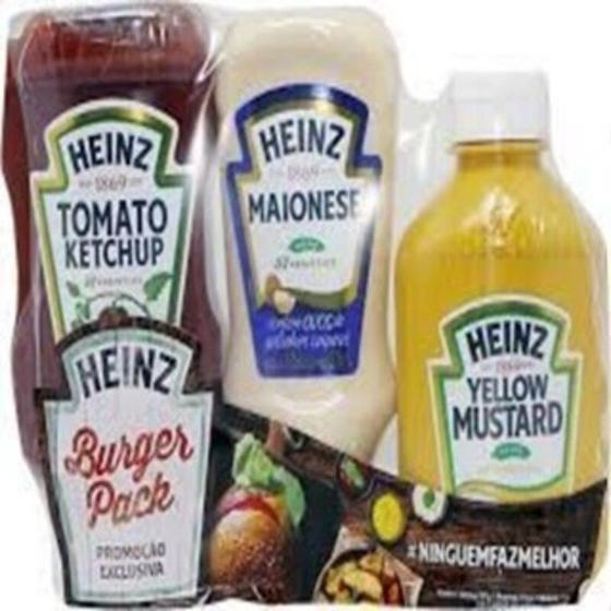 Imagem de Heinz Pack Ketchup, Maionese e Mostarda