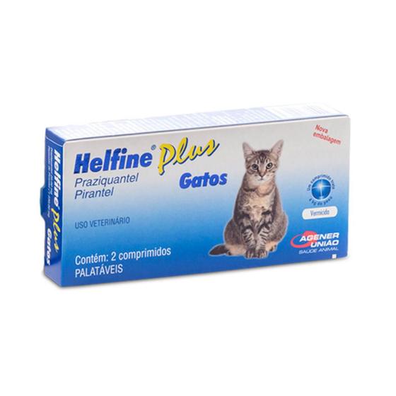 Imagem de Helfine Plus Suplemento Nutricional Para Gatos 2 Comprimidos