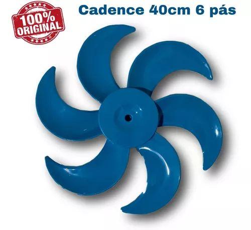 Imagem de Helice Azul 6 Pás 40cm Ventilador Cadence Eros Vtr Original