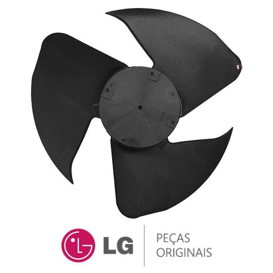 Hélice do Ventilador da Condensadora para Ar Condicionado LG ASUQ242CRW0, ASUW182CRW0, ASUQ182C4A0 Menor preço em Hélice do Ventilador da Condensadora para Ar Condicionado LG ASUQ242CRW0, ASUW182CRW0, ASUQ182C4A0