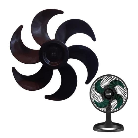 Hélice Para Ventilador Arno VEF3 30cm modelo de 4 Pás Menor preço em Hélice Para Ventilador Arno VEF3 30cm modelo de 4 Pás