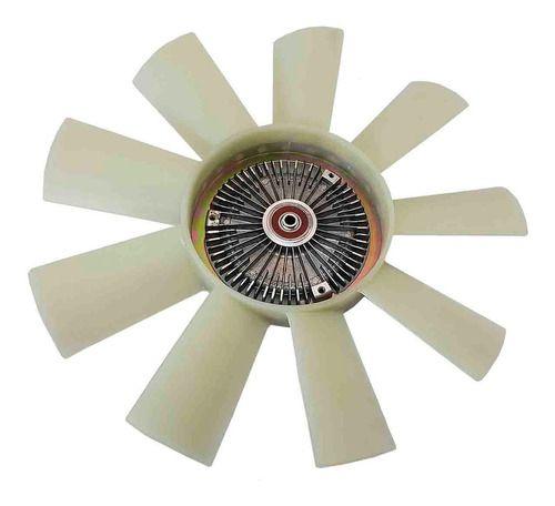 Imagem de Helice Radiador Com Polia S10 Blazer MWM 2.8 2001 até 2011 - Silverado MWM 4.2 1998 até 2002 - Frontier Xterra 2.8 MWM 2001 até 2011 - Troller T4 2.8