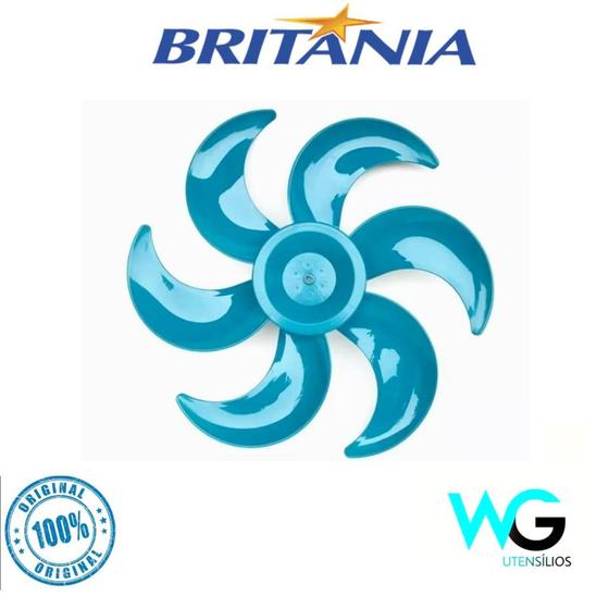 Imagem de Hélice Ventil Britania Turbo Bvt405 6 Pás 40cm Azul Original