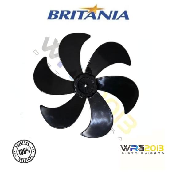 Hélice Ventilador Britânia 40 Cm 6 Pás Preta Original Menor preço em Hélice Ventilador Britânia 40 Cm 6 Pás Preta Original