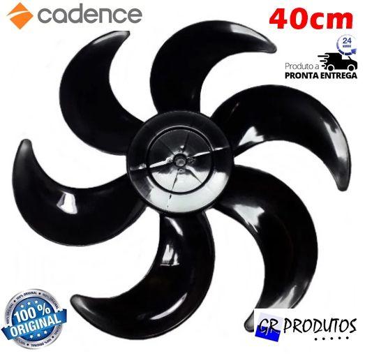 Imagem de Hélice Ventilador Cadence Eros Vtr 407 Vtr 865 40cm 40 6 Pás Preto