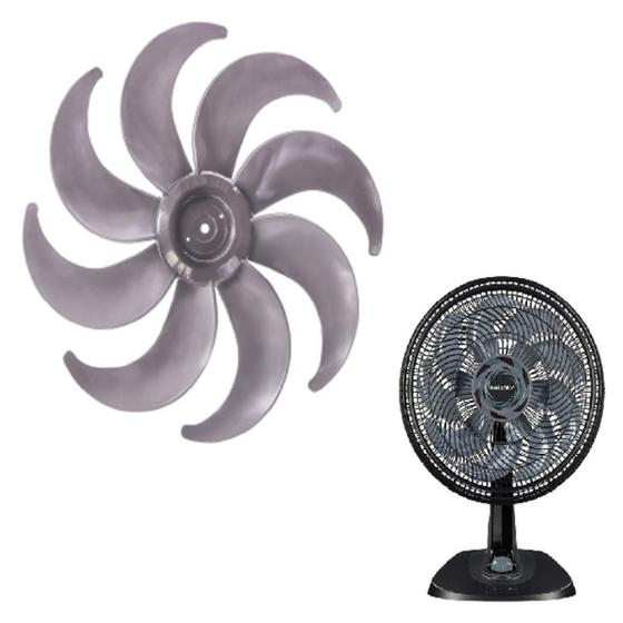 Imagem de Hélice Ventilador Mallory 8 Pás 40 Cm Cinza Resistente M2142