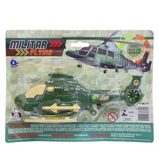 Imagem de Helicoptero A Corda Militar Flying D17 Na Cartela - Pica pau