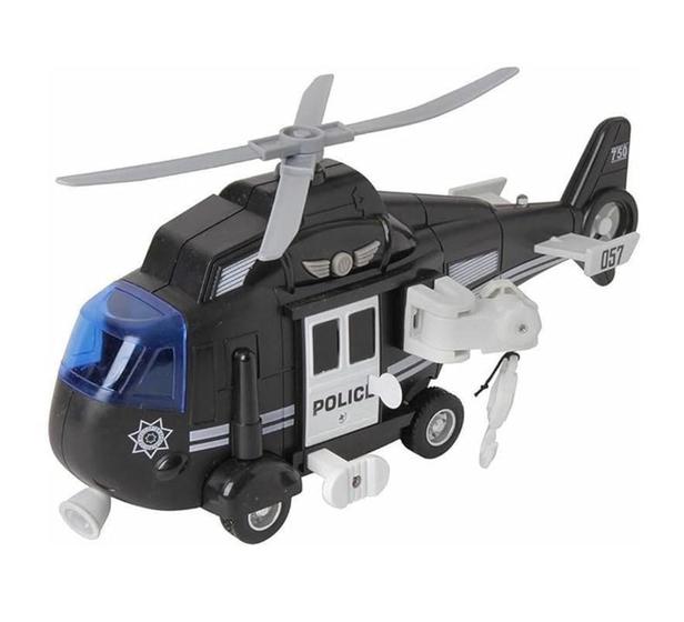 Imagem de Helicoptero De Resgate Polícia Sons E Luzes - Shiny Toys