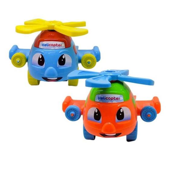 Imagem de Helicóptero Didático Baby Educativo Brinquedo Colorido