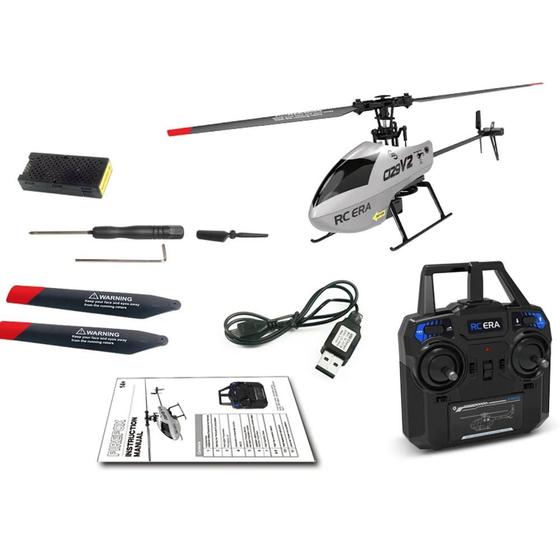 Imagem de Helicóptero RC com Giroscópio de 6 Eixos - 2.4GHz, Flip 3D e Função One Click
