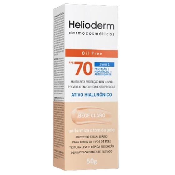 Imagem de Helioderm facial fps70 oil free 50g - Kley Hertz