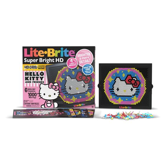 Imagem de Hello Kitty Lite Brite Super Bright HD com 6 modelos 6+