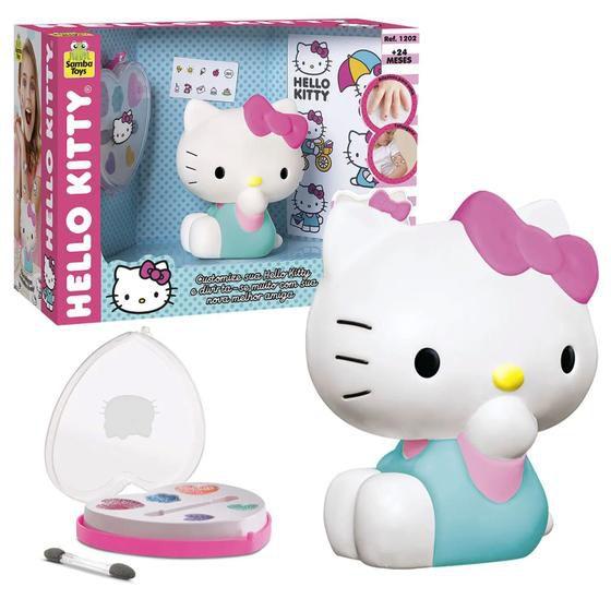 Imagem de Hello Kitty Maquiagem Tatuagem Adesivo de Unha - Samba Toys