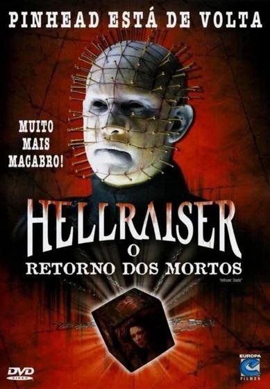 Imagem de Hellraiser O Retorno dos Mortos dvd original lacrado - europa filmes