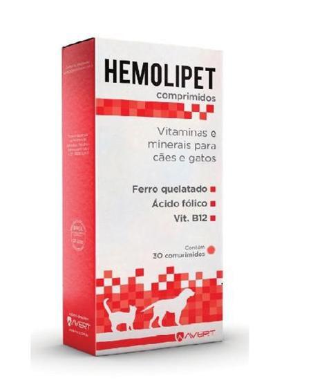 Imagem de Hemolipet 110 ml Suplemento vitamínico mineral cães e gatos - Avert