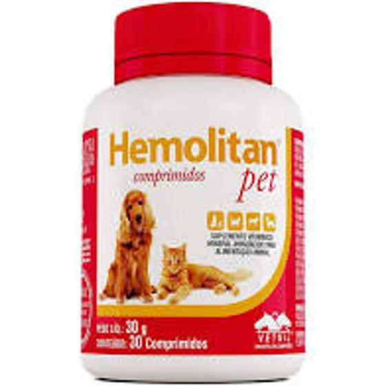 Imagem de Hemolitan pet-30 comprimidos