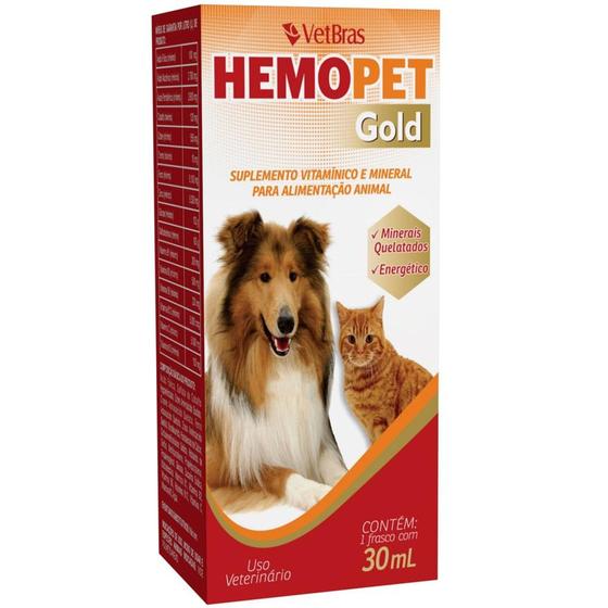 Imagem de Hemopet gold 30 ml - Vetbras