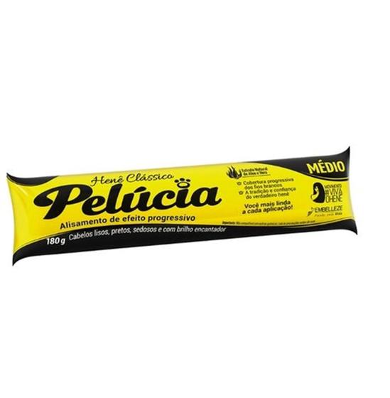 Imagem de Hene em Gel Pelucia 180gr Preto Medio (Preto Natural) Bisnaga Embelleze