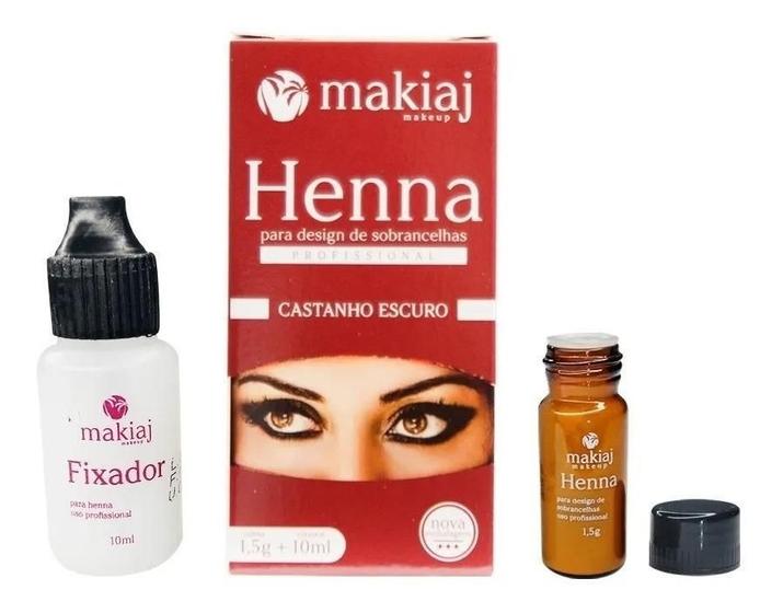 Imagem de Henna Para Sobrancelhas Makiaj Makeup Preto