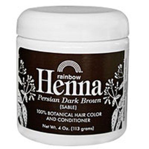 Imagem de Henna PERSIAN DARK BROWN, 4 OZ da Rainbow Research (pacote com 2)