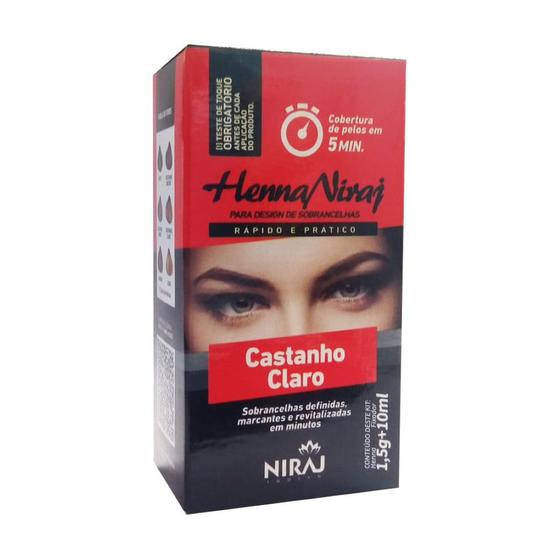 HENNA NIRAJ PARA SOMBRANCELAS