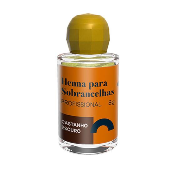 Imagem de Henna sobrancelha delle e della castanho escuro 8g