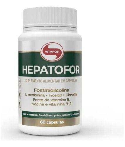 Imagem de Hepatofor 60 Cápsulas - Fosfatidilcolina Vitafor Vita E B12
