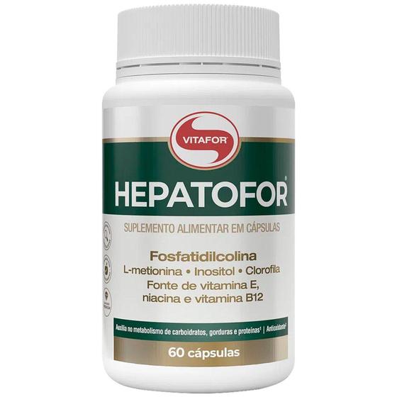 Imagem de Hepatofor Fosfatidilcolina Vitafor 60 Cápsulas