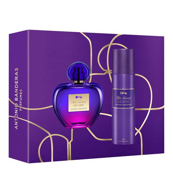 Imagem de Her Secret Desire Banderas Coffret - Perfume Feminino + Desodorante