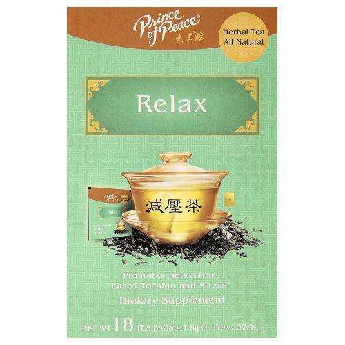 Imagem de Herbal Tea Relax 18 saquinhos da Prince Of Peace (pacote com 2)