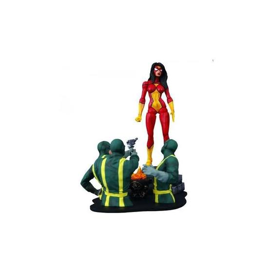 Imagem de Herói Colecionável Boneco Marvel Select Homem-Aranha Mulher 10784