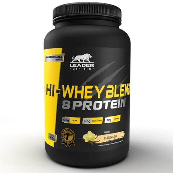 Imagem de Hi Whey 8 Protein Pote 900G - Leader Nutrition Baunilha