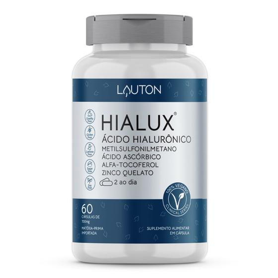 Imagem de Hialux - Ácido Hialurônico 150 mg 60 Cáps Lauton