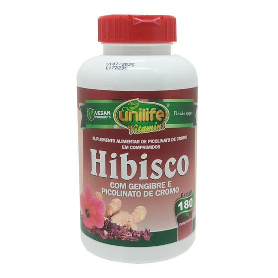 Imagem de Hibisco com Gengibre 180 comprimidos