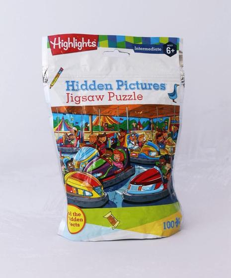 Imagem de Hidden Pictures - Jigsaw Puzzle - Find The 26 Hidden Objects - 100 Pieces - Highlights International