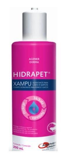 Imagem de Hidrapet Xampu Hidratante para Cães e Gatos Agener União 200 ml