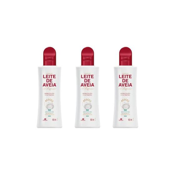 Imagem de Hidratante Corp Leite De Aveia 180Ml Sem Perfume-Kit C/3Un