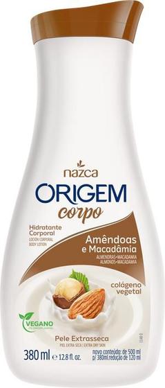 Imagem de Hidratante corporal amêndoas e macadâmia origem 380ml