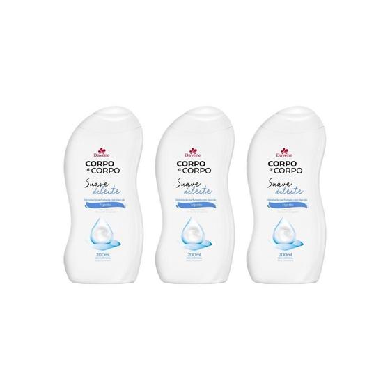 Imagem de Hidratante Corporal Davene Corpo A Corpo 200Ml Sv-Kit C/3Un
